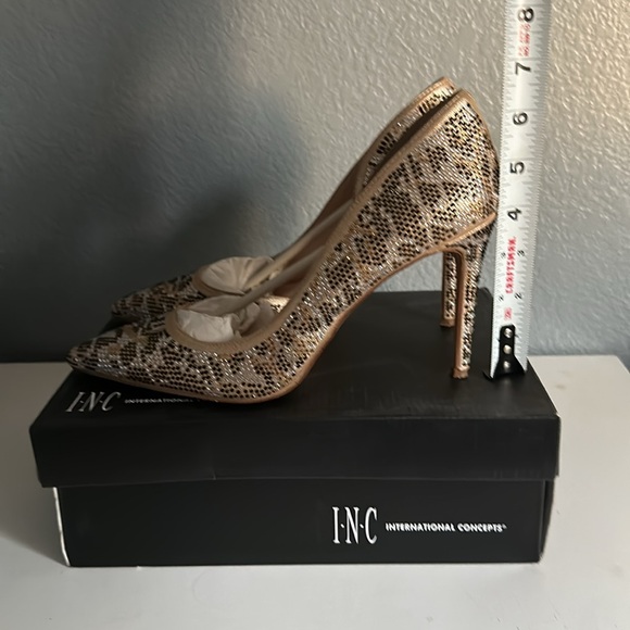 INC International Concepts sequin heels - Picture 3 of 8
